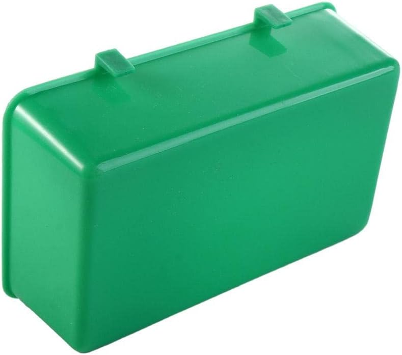 Parrot Bath Basin Hanging 5PCS Bird Food Box Square Box Water Bath Tub Food Bowl Feeder Bird Cage Accessories Parakeet Food Dispenser(5pcs)