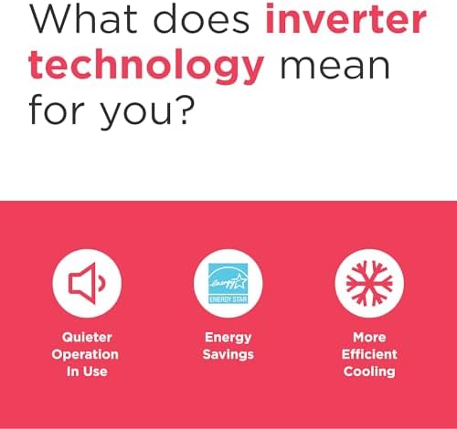 frigidaire 8,000 btu smart inverter window air conditioner, view 9
