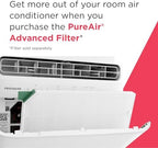frigidaire 5,000 btu window air conditioner with remote, view 9