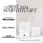 memorialight sympathy gift for loss of loved ones shown in use
