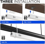 barrina t5 grow lights, yellow, 2ft 40w (4, package contents