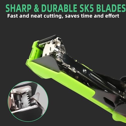 plant tying machine, lightweight plant tying tape tool, side view