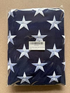 american flag for outside 3x5 ft, deluxe heavy shown in use