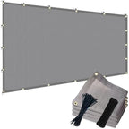 poyee 90% sun shade cloth, 10x30ft pergola shade shown in use