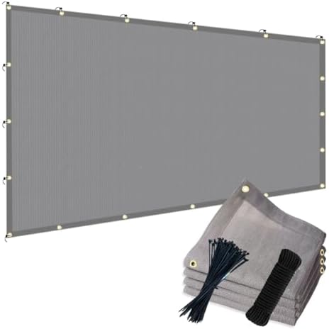 poyee 90% sun shade cloth, 10x30ft pergola shade shown in use