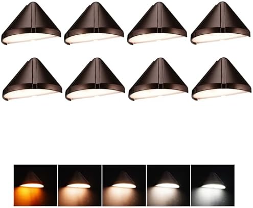 cloudy bay [8 pack] led deck lights low, main product view
