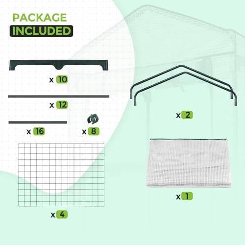eagle peak mini greenhouse for indoor outdoor, 27x19x64, view 9