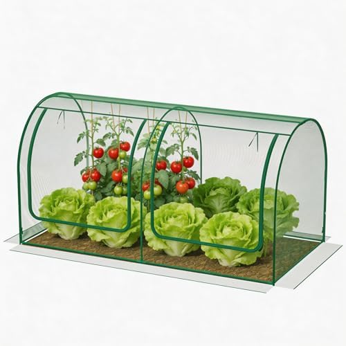 98x49x49in garden plant netting mesh cover for raised, view 9