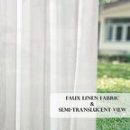 ryb home 2 panels outdoor curtains for patio, package contents