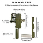 uygalaxy greenhouse sidewall manual film roll up hand on a desk or shelf