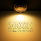 leonlite 6-pack low voltage led deck lights 3000k, view 9