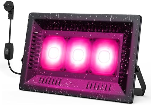 450w outdoor grow lights, full spectrum led plant, front angle view