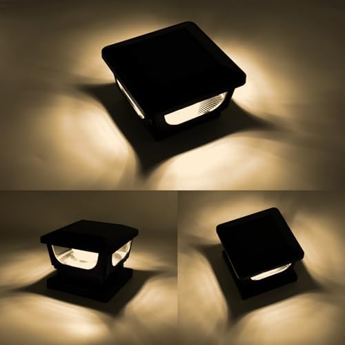 solar post cap lights for 3x3 metal/vinyl &, package contents