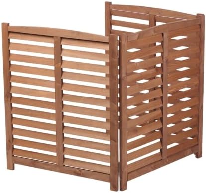 knocbel privacy screen solid wood decorative fences air, close-up detail