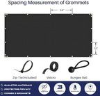 windscreen4less 6'x50' privacy fence screen heavy duty windscreen, package contents