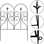 thealyn garden fence 32" x 10ft, 5 panels, package contents