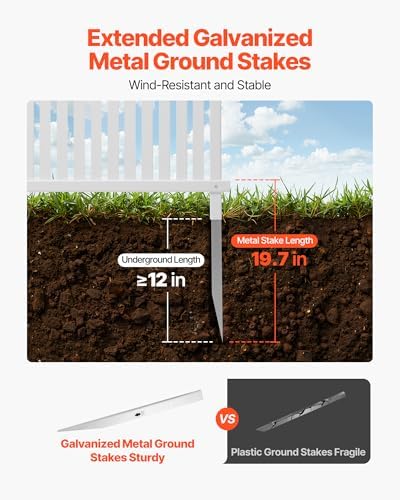 vevor 2 panels outdoor privacy screen, 36 x, close-up detail