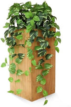 fake pothos hanging plants - 33" set of shown in use