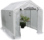 shelterlogic 6' x 8' x 6.5' growit greenhouse, package contents