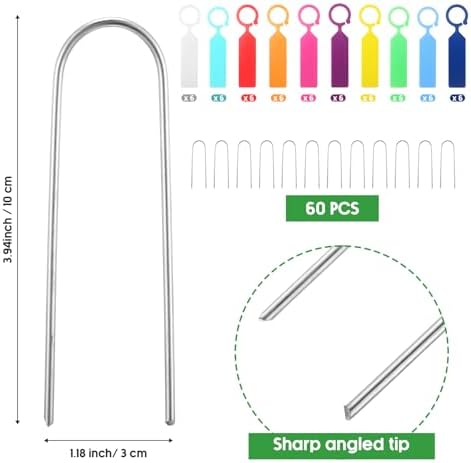 geosar 30 pcs 9 inch chicken wire cloche, side view