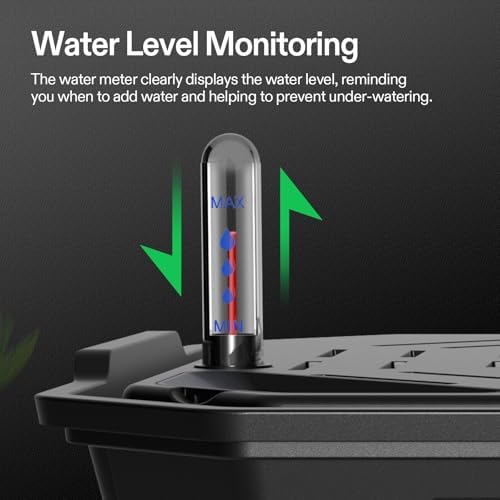 vivosun 4-pack flexfeed self-watering pots with grow bags, package contents