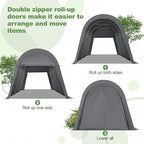 cobizi carport canopy 10x20 heavy duty portable garage on a desk or shelf