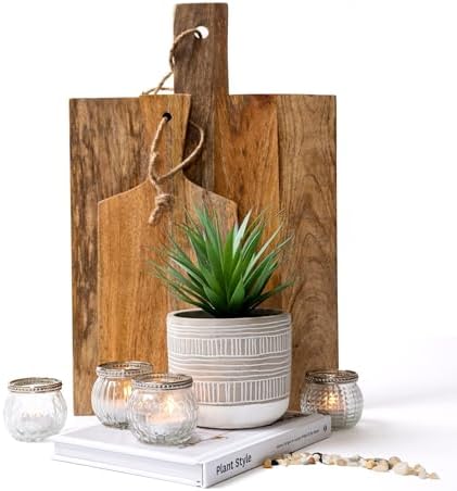 kurrajong farmhouse artificial plant | 8" fake plant on a desk or shelf