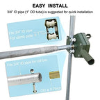 uygalaxy greenhouse sidewall manual film roll up hand, package contents