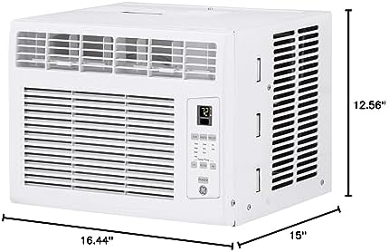 ge electronic window air conditioner 6000 btu, efficient, view 9