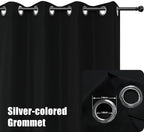 bonzer outdoor waterproof curtains for patio extra wide shown in use