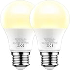Grow Lights Bulbs for Indoor Plants Full Spectrum，LED Grow Light Bulb A19，Plant Light Bulbs E26 Base，12W Grow Bulb 100W Equivalent, for Indoor Plants，Flowers, Garden (DA-A19, A19-2PACK)