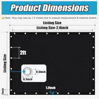 amagenix 90% shade fabric sun shade cloth with, close-up detail