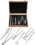 bonsai tool set 6pcs in an wood gift, main product view