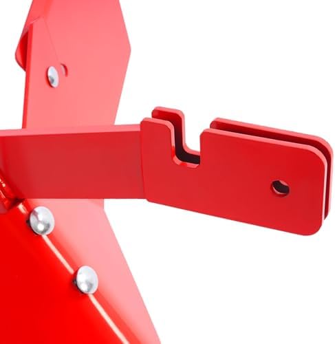 wutist furrower kit tine tiller w/adjustable wing land, front angle view