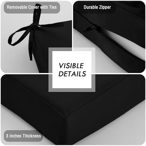 idee-home outdoor bench cushion waterproof, package contents
