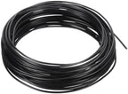 PATIKIL 1.5mm Bonsai Training Wire, 1 Roll Floral Wire Stems Anodized Aluminum Tree Wire 32.8 Feet Total for Gardening Branch Fixing, Black