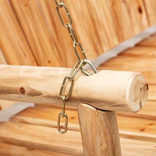 anraja outdoor wooden porch swing front porch hanging, package contents