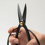 senkichikin bonsai scissors 7in (180mm) – made in, front angle view