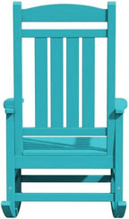 kingyes oversized outdoor rocking chair for adults, porch, view 11
