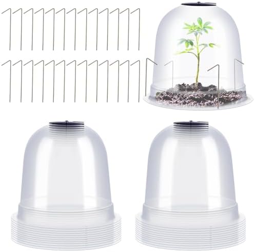 zopeal 20 pcs large garden cloche humidity plant, main product view