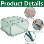 pop up mesh plant cover, 35" x 35", close-up detail