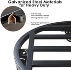 18 inch metal plant caddy with wheels heavy, package contents