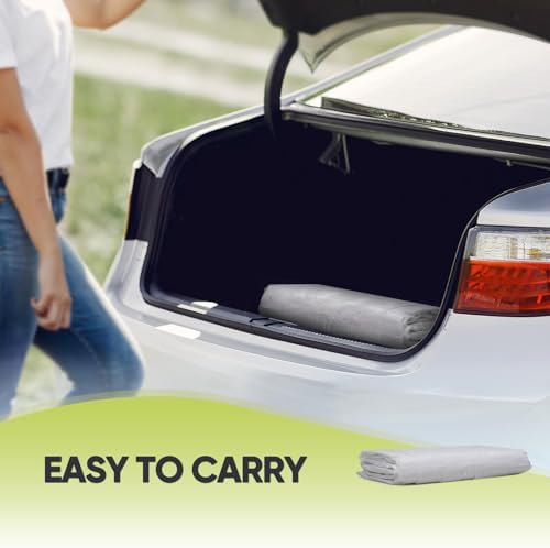 quictent 20 ft long carport replacement sidewall with, package contents