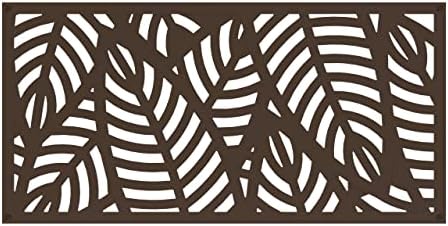 barrette outdoor living 2'x4' black and umber sanibel showing dimensions
