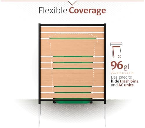 enclo vienna privacy screen, cedar vinyl diy no on a desk or shelf