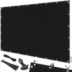 artpuch pergola shade cover with grommets 10x12 ft, main product view