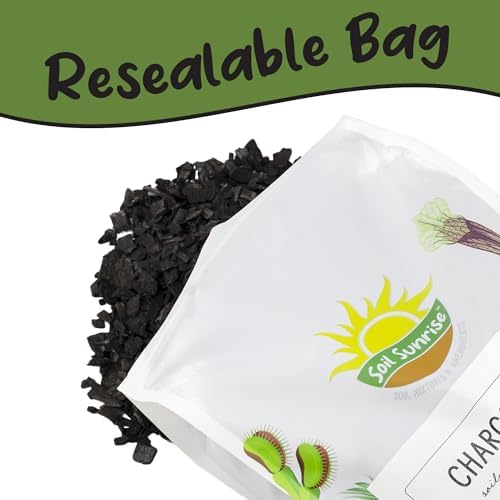 soil sunrise horticultural charcoal for indoor plants (30, front angle view