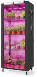 indoor greenhouse with grow light - 5 tier, main product view