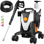 electric pressure washer 4500psi 2.8 gpm with anti-tipping, main product view