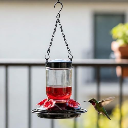 Outus 4 Pack 23.6 Inch Black Hanging Chain for Bird Feeders, Planters, Lanterns, Wind Chimes, Decorative Ornaments and Birdbaths Basket Extender Chain Outdoor Indoor